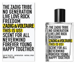Zadig & Voltaire This is us! Eau de Toilette spray -  Profumo unisex
