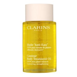 Clarins Huile Anti-Eau, 100 ml -  Olio per trattamento snellente e idratante per il corpo