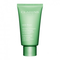 Clarins - Machera Viso SOS Pure - Pelle Mista/Grassa, 75 ml - Trattamento viso