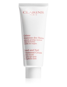 Clarins Hand and Nail Treatment Care, 100 ml - Trattante in crema per mani e unghie