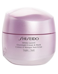 Shiseido White Lucent Overnight Cream & Mask, 75 ml - Crema e Maschera Notte viso donna