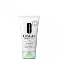 Clinique All About Clean2-In-1 Detergente + Esfoliante, 150 ml - Trattamento viso