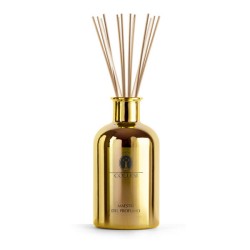 Collesi Diffusore per ambienti Grigio a Midollino da 500 ml + essenza 300 ml +Bastoncini