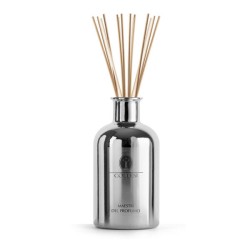Collesi Diffusore per ambienti Argento a Midollino da 500 ml + essenza 300 ml +Bastoncini