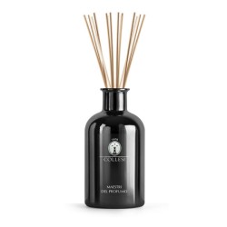 Collesi Diffusore per ambienti Nero a Midollino da 500 ml + essenza 300 ml +Bastoncini