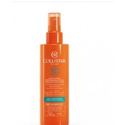 Collistar Latte Spray Protezione Attiva Pelli Ipersensibili Spf 30 Spray, 200 ml - Protezione solare
