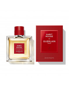 Profumo Guerlain Habit Rouge Eau de Toilette Spray 50 ml - Uomo