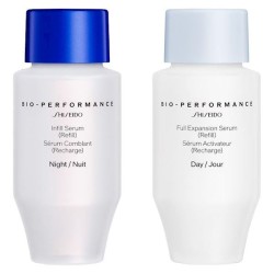 Shiseido Bio Performance Skin Filler duo Serum,  30ml X 2 Siero giorno e notte