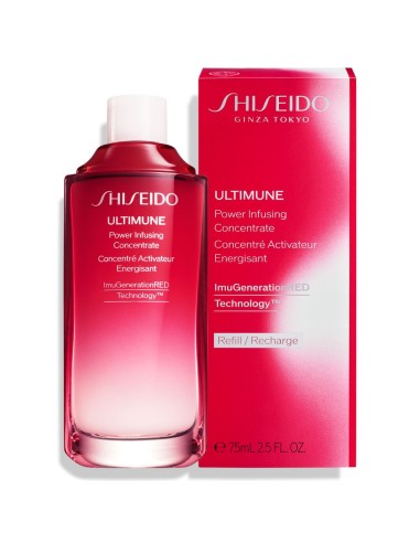Shiseido Ultimune Power Infusing Concentrate RICARICA 75 ml - Trattamento viso Anti-Eta