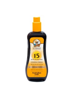 Australian Gold Spray Oil Carrot Sunscreen SPF 15 237 ml...