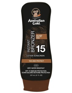 Australian Gold Lotion Instant Bronzer SPF 15, 237 ml -...