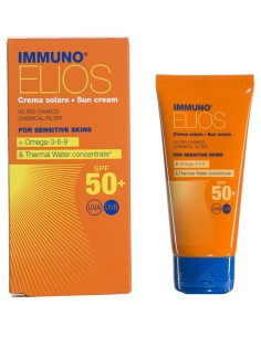 Immuno elios crema solare spf 50+  pelli sensibili