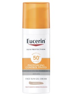 Eucerin sun photoaging control tinted gel creme spf50+...