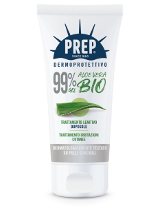 Prep dermoprotettivo 99% gel aloe vera bio trattamento...
