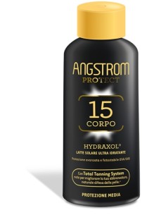 Angstrom protect hydraxol latte solare protezione 15 200 ml