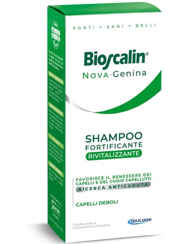 Bioscalin nova genina shampoo rivitalizzante maxi size flacone 400 ml