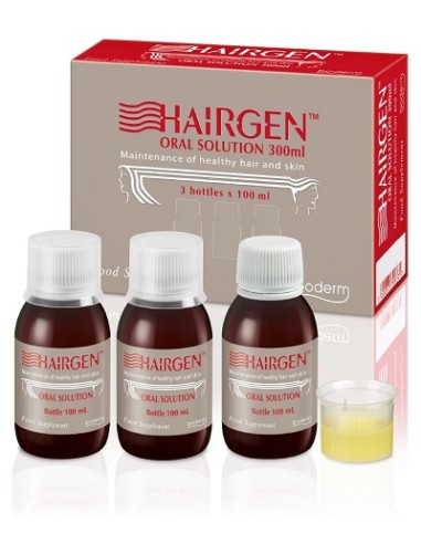 Hairgen soluzione orale 3 boccette da 100 ml