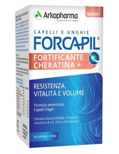 Forcapil fortificante cheratina 60 capsule