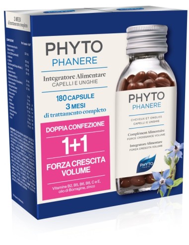 Phyto phytophanere integratore alimentare capelli/unghie 90+90 capsule