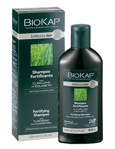 Biokap bellezza bio shampoo fortificante cosmos ecocert 200 ml