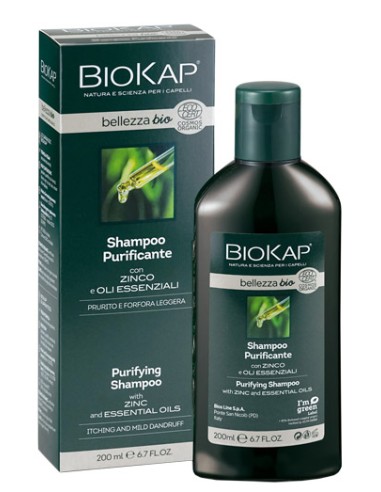 Biokap bellezza bio shampoo purificante cosmos ecocert 200 ml