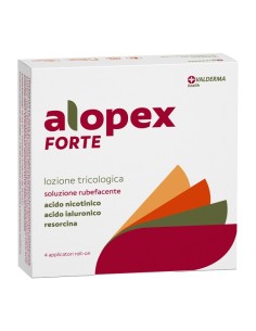 Alopex forte lozione rubefacente 2 roll on 20 ml