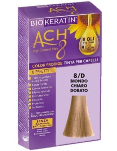 Biokeratin ach8 color prodige 8/d biondo chiaro dorato