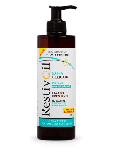 Restivoil extra delicato olio shampoo per cute sensibile 400 ml