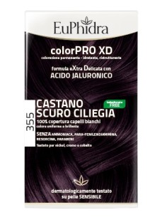 Euphidra colorpro xd 355 castano scuro ciliegia gel...
