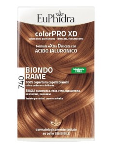Euphidra colorpro xd 740 biondo rame gel colorante...