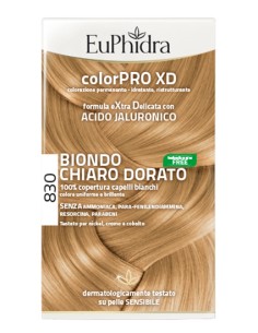 Euphidra colorpro xd 830 biondo chiaro dorato gel...