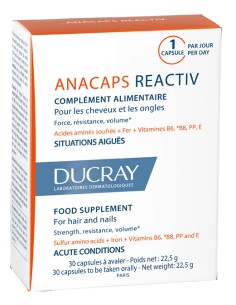 Ducray anacaps reactiv capelli situazione occasionale 30...