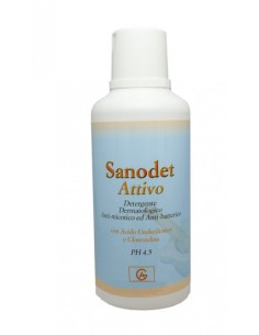 Sanodet attivo shampoodoccia 500 ml