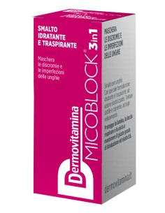 Dermovitamina micoblock 3 in 1 smalto idratante e...
