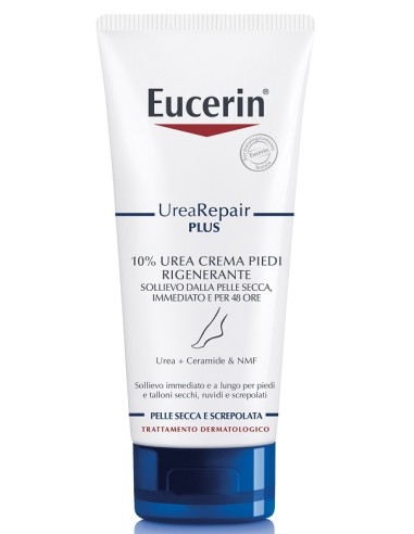 Eucerin urearepair plus crema piedi rigenerante 10 urea 100 ml
