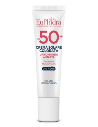 Euphidra kaleido crema colorata medio-chiaro viso spf50 30 ml