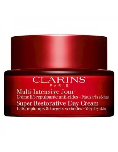Clarins Multi-Intensive Jour - Crème Lift-Repulpante Anti-Rides Peaux Très Sèches