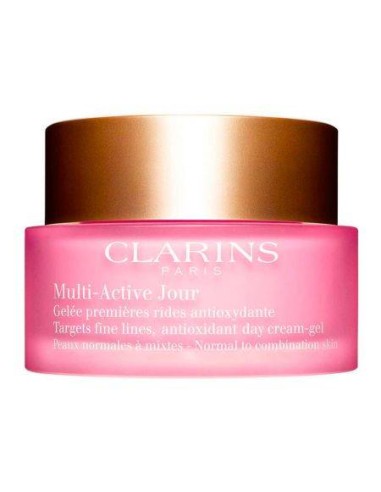 Clarins Multi-Active Jour Gelée - Gel-Crema Viso Prime Rughe Pelli da Normali a Miste 50 ml