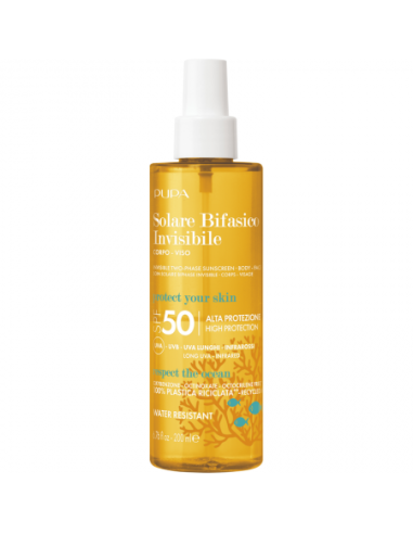 Pupa Bifasico Invisibile Corpo Viso Spf50 Spray 200 Ml