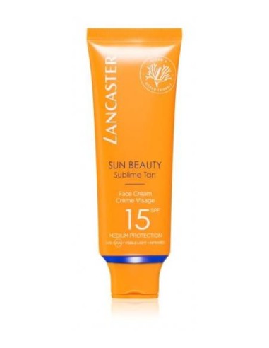 Lancaster Sun Beauty Face Cream - Crema abbronzante viso SPF15 50 ml