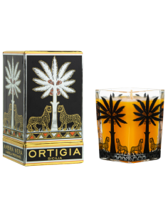 Ortigia Ambra Nera candela Quadrata 170 G
