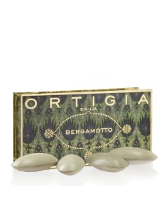 Ortigia Bergamotto  Soap 4 X 40 Olive