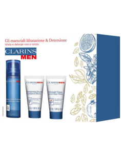 Clarins Men Cofanetto Gli Essenziali Idratazione &...