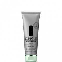 Clinique All About Clean - 2 In 1 Charcoal Mask + Scrub 100 ml