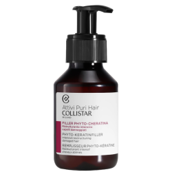 Collistar Attivi Puri Hair Filler Phyto-Cheratina Pre-Shampoo Ristrutturante Intensivo Per Capelli Danneggiati E Sfibrati 100 ml