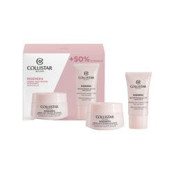 Collistar Cofanetto Rigenera Crema Antirughe Levigante 50 ml + Rigenera Crema Antirughe Levigante Viso E Collo 25 ml