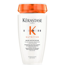 Kérastase Nutritive Bain Satin Riche Shampoo Ricco Idratante Con Minerali Essenziali Capelli Molto Secchi - 250 ml