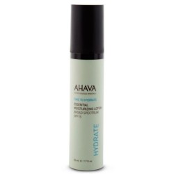 Ahava Time To Hydrate Essential Moisturizer Lotion Broad Spectrum Spf15 50ml