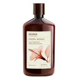 Ahava Mineral Botanic Velvet Cream Wash Hibiscus 500ml