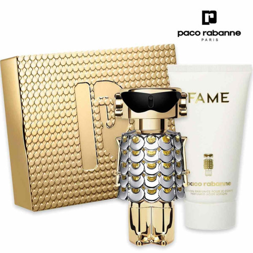 Confezione Paco Rabanne Fame Eau de Parfum 50 ml + body lotion 100 ml - Profumo donna